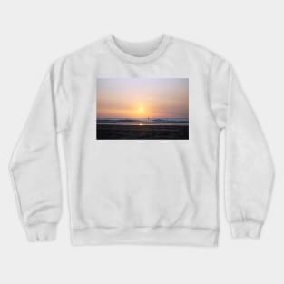 Sunset at the North Sea Crewneck Sweatshirt